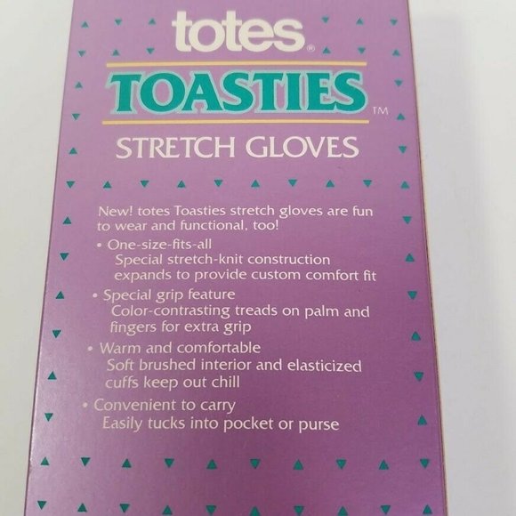 totes Accessories New Totes Toasties Stretch Gloves Dark Purple
